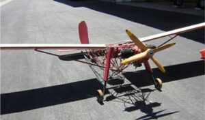 This is a image of a radio plane from 1952 Photo credit: https://www.wmof.com/rp5a.htm - Western museum of flight 